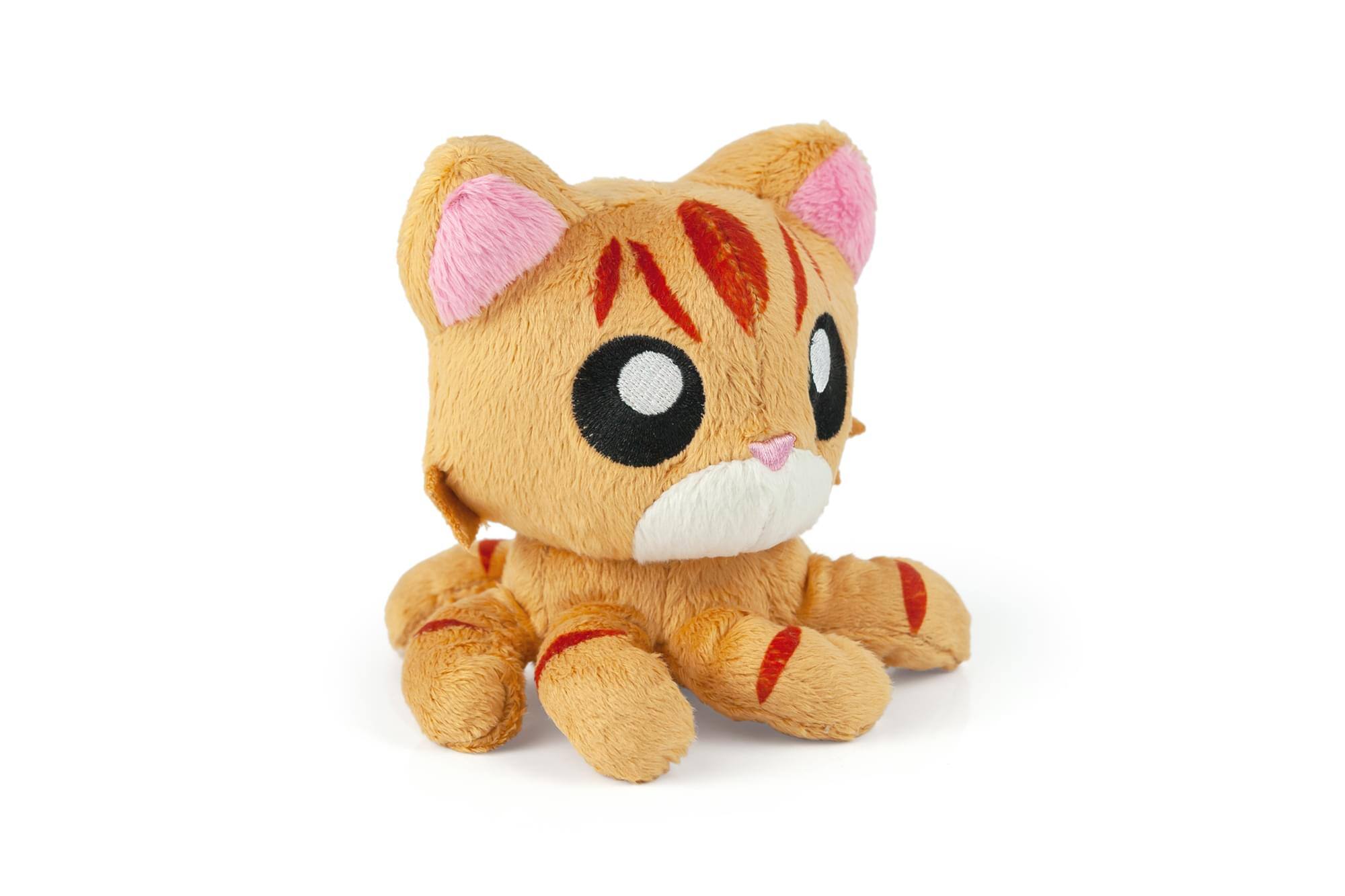 Alt View 10. Tentacle Kitty - Tentacle Kitty Little Ones 4 Inch Plush | Orange Tabby - Orange.