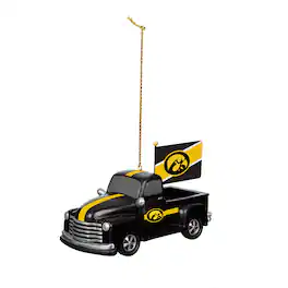 Evergreen Enterprises - Iowa Hawkeyes 3" Rally Truck Two-Piece Ornament Set - Multicolor