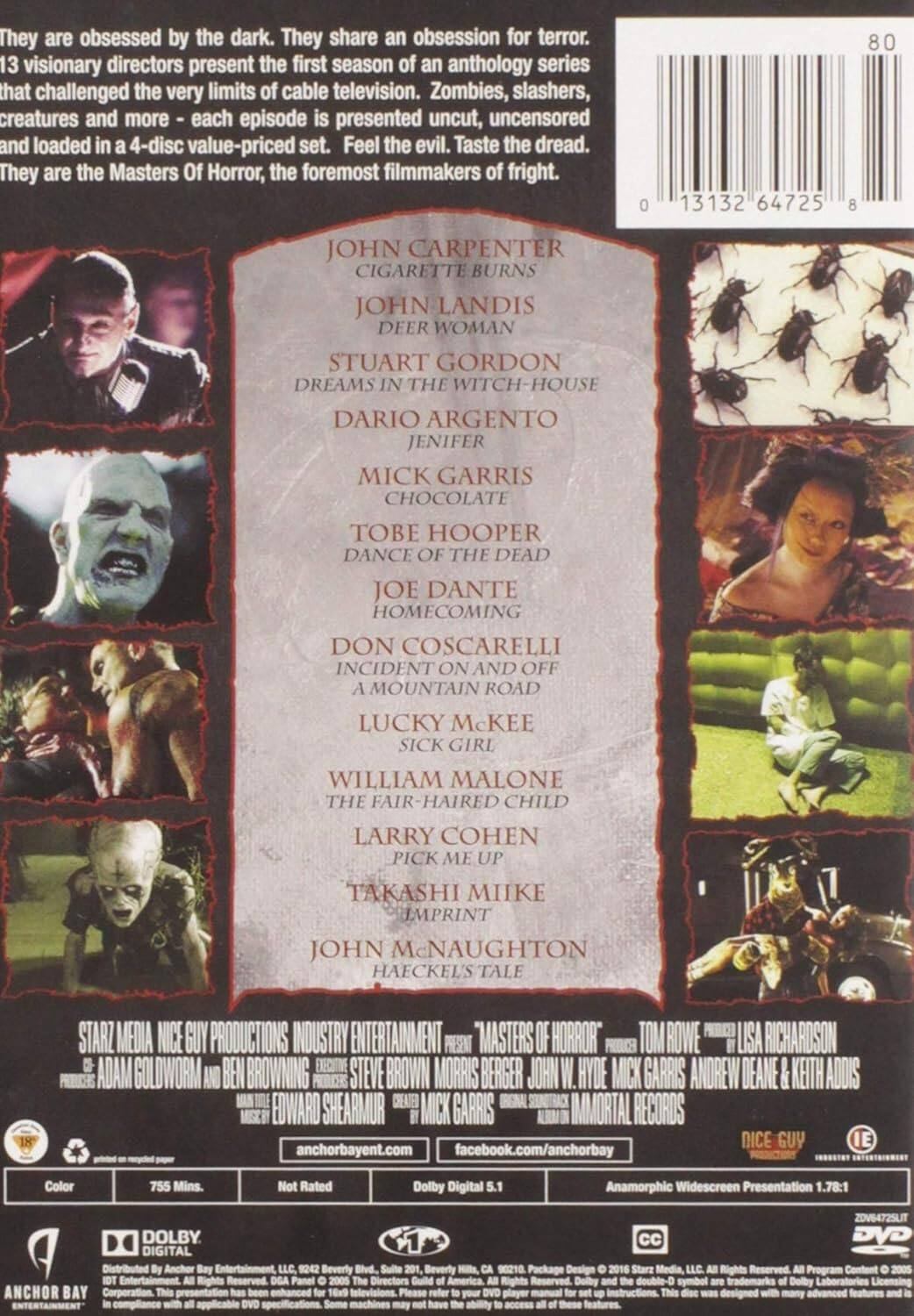 Alt View 1. Masters of Horror: The Complete First Season   - DVD.