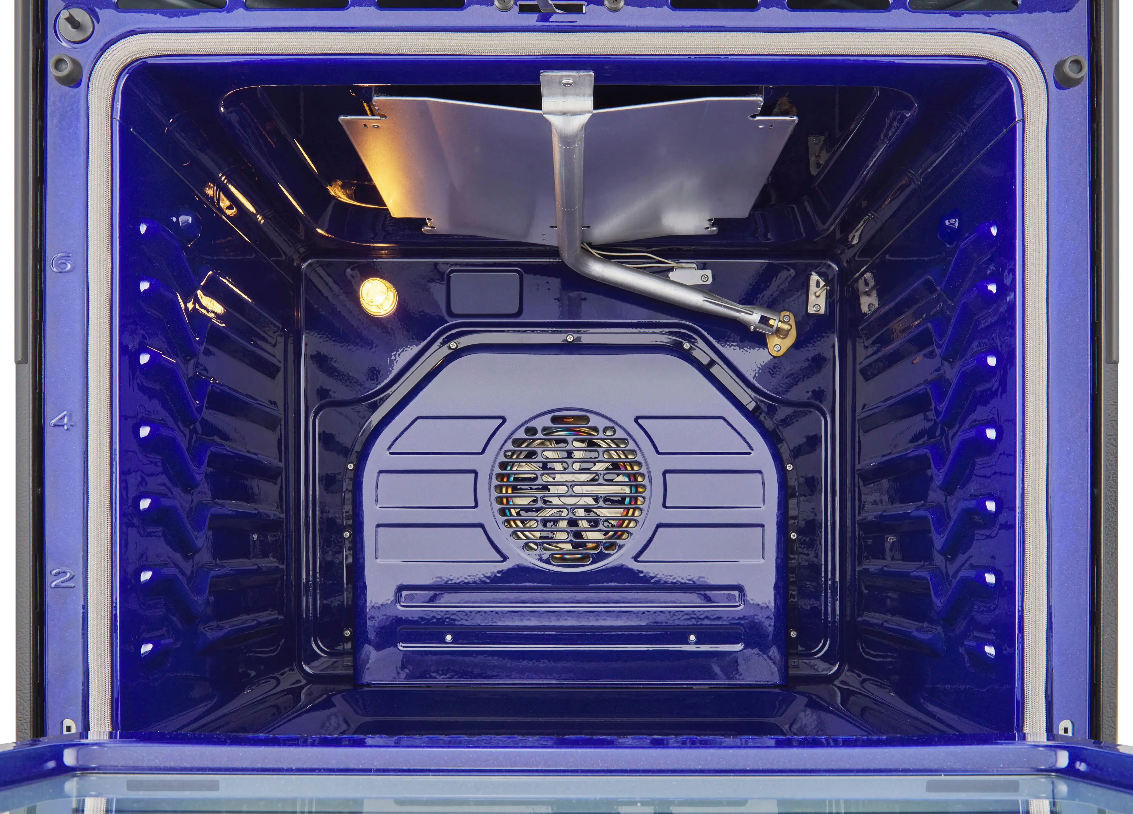 Alt View 22. LG - 6.3 Cu. Ft. Slide-In Gas True Convection Smart Range with EasyClean, Air Fry, and Flex Control Knobs - Printproof Stainless Steel.