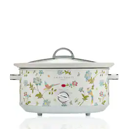 Laura Ashley - 6.5L Slow Cooker - Elveden White