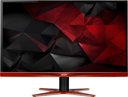 Acer - XG270HU 27" LED QHD FreeSync/G-SYNC Monitor - Black/Orange