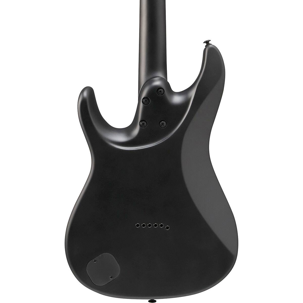 Alt View 4. Ibanez - Ibanez AZ Iron Label Series AZ41B1 Electric Guitar, Black Flat.