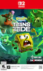 NINTENDO SWITCH. nickelodeon SPonSeBo SQUAREPANTS TITaNS OF THE EVERYONE 10+ ENFANTS et ADULTES 10+ E 10+ ESRB PURPLE LAMP THONORDIC XX GB GB- Full game download via internet required. See back. GAME-KEY CARD Tlchargement du jeu complet (XX Go) via Internet ncessaire. Voir du verso. CARTE CL DE JEU support.nintendo.com/switch2/gamekeycard