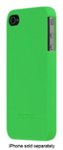 Front. Incipio - feather Snap-On Case for Apple® iPhone® 4 and 4S - Matte Neon Green.