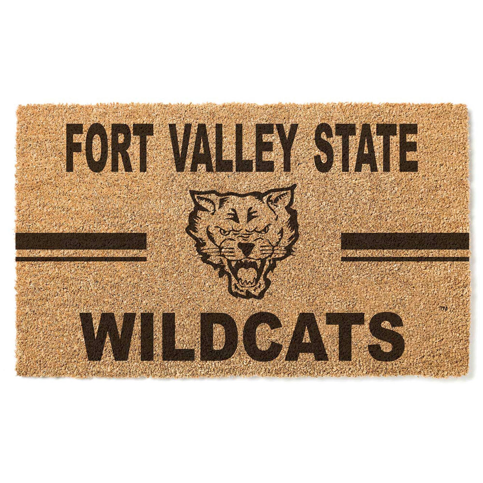 Fort Valley State Wildcats 18" x 30" Team Logo Doormat