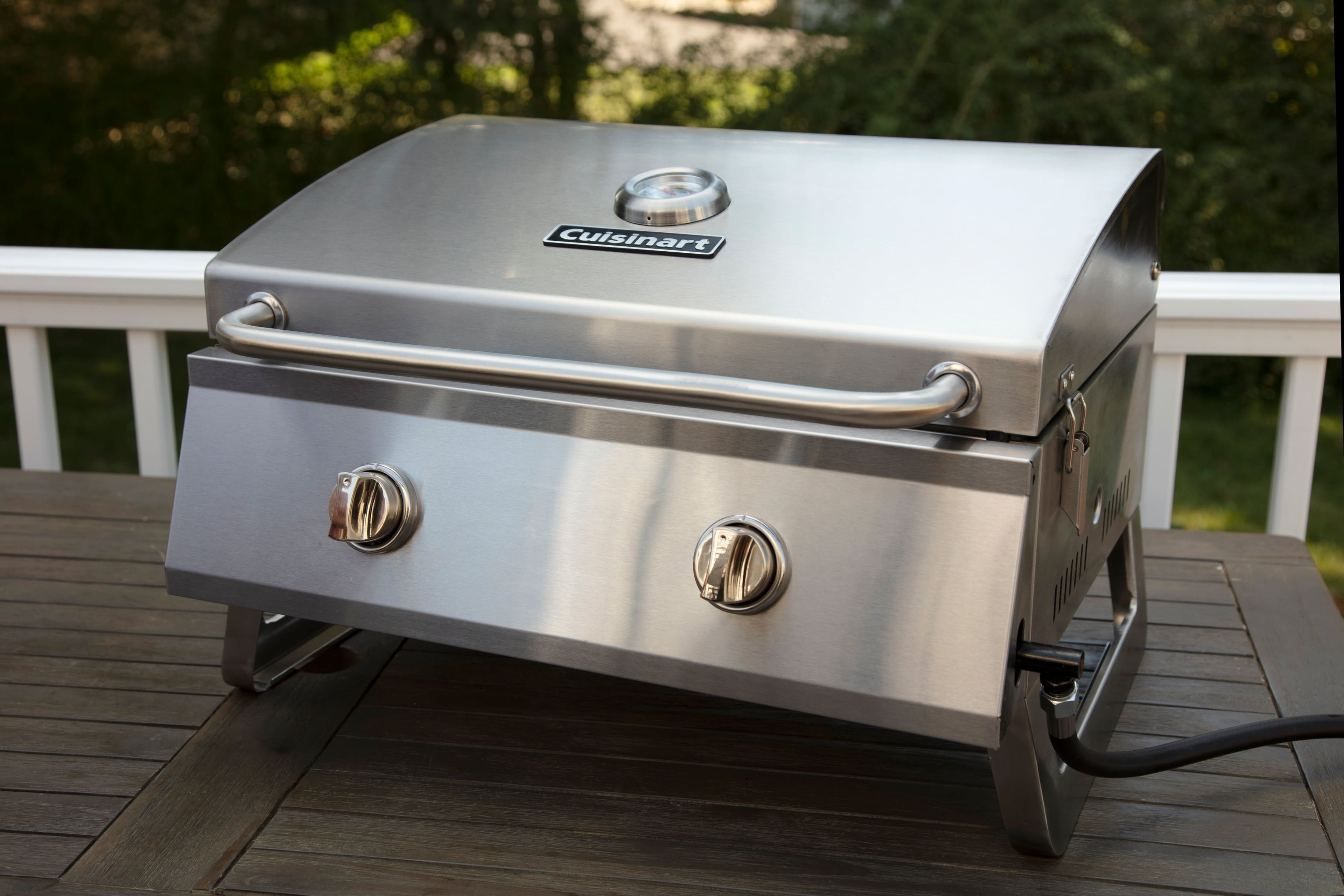 Alt View 36. Cuisinart - Chef's Style Stainless Tabletop Grill - Stainless Steel.