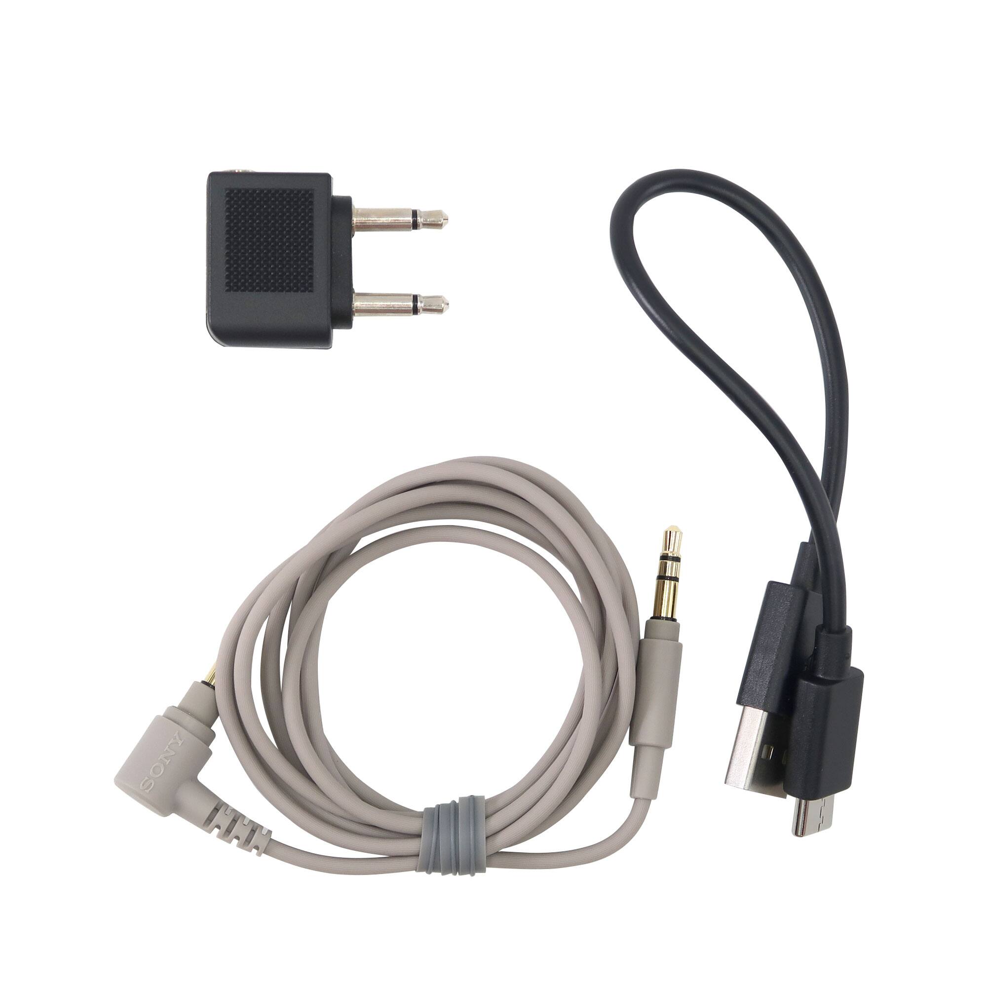 Alt View 4. Sony - Sony WH-1000XM4 Wireless Noise Canceling Over-Ear Headphones + In-Ear Headphones - White.