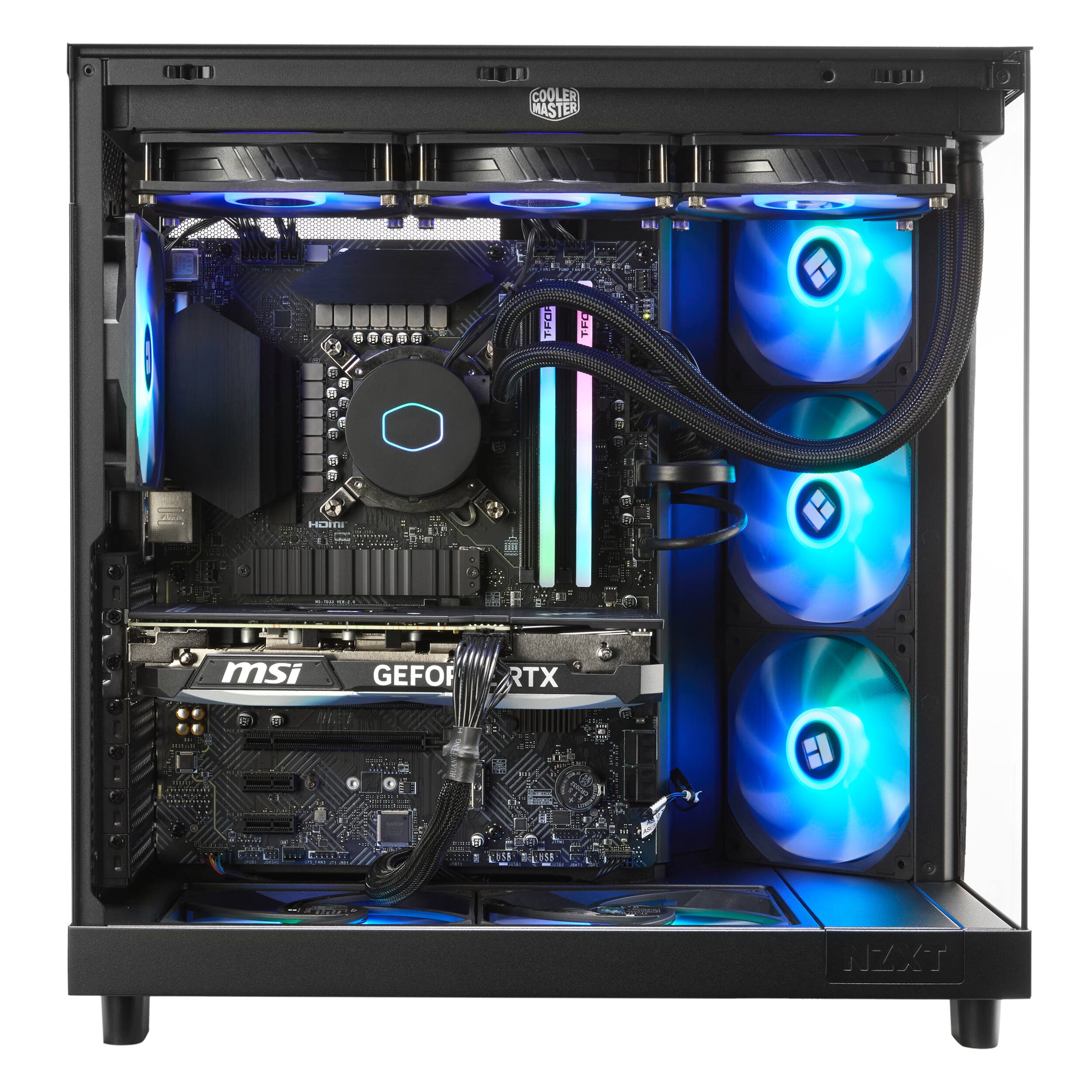 COOLER MASTER TFO TFC  
msi GEFORCE RTX  
NZXT