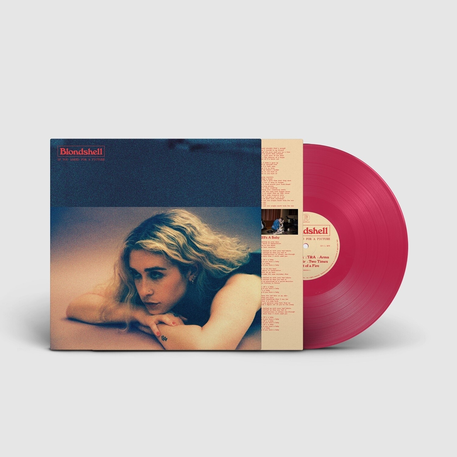 Blondshell - If You Asked For A Picture   - VINYL LP price history on PriceWatchPro