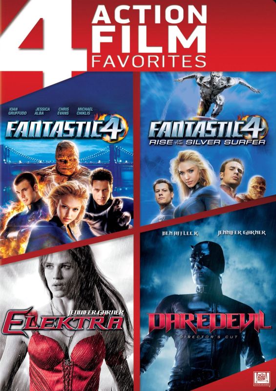  Fantastic Four/Fantastic Four: Rise of the Silver Surfer/Elektra/Daredevil [4 Discs] [DVD]