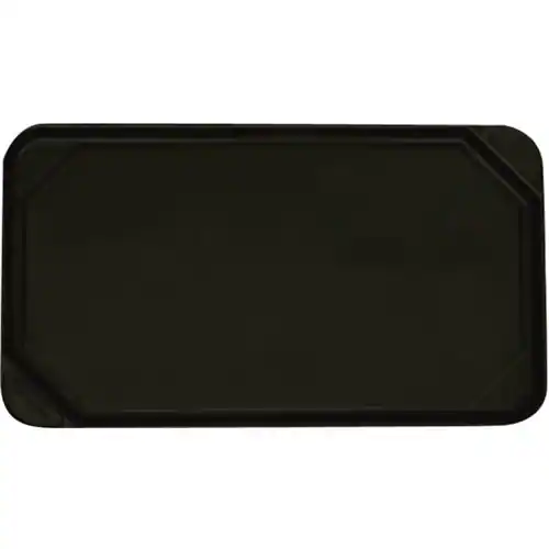 Front. Thermador - Professional Griddle for Thermador Gas Ranges and Gas Rangetops - Black.