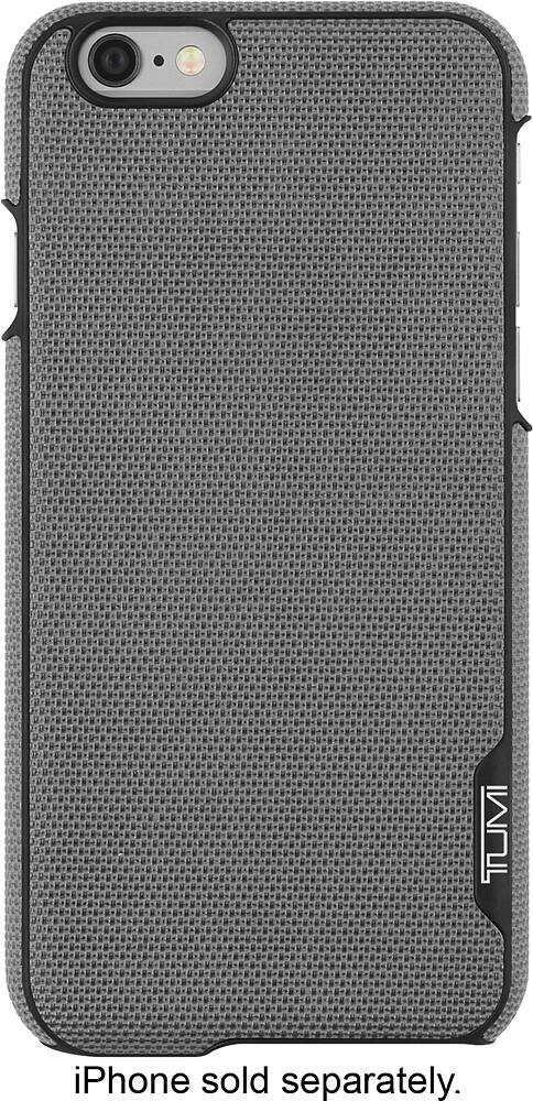 Best Buy: TUMI Snap Case for Apple® iPhone® 6 and 6s Gray TUIPH-002-SLGRY