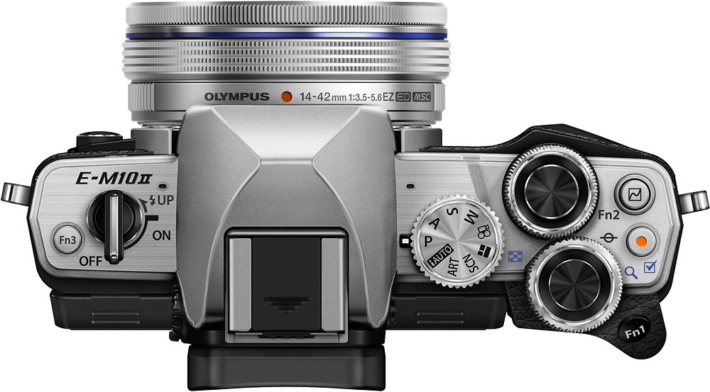 Best Buy: Olympus OM-D E-M10 Mark II Mirrorless Camera with 14