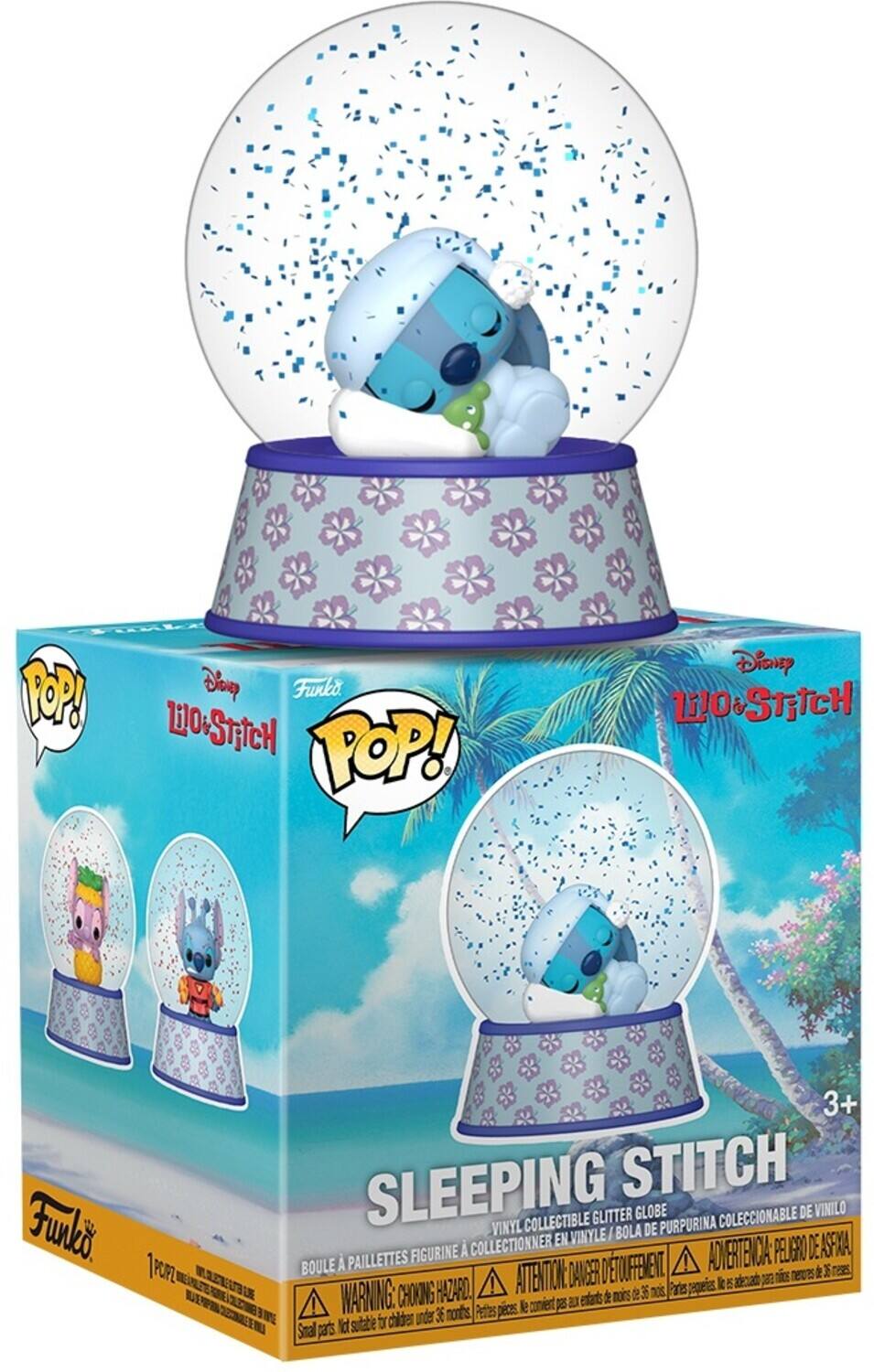 The Pop! Deup Funkd 0 L0-StrtCH POP! Disney L0&STiTCH L0 Furei 1POPZ 3+ SLEEPING STITCH GLITTER GLOBE COLECCIONABLE DE VINILO VINYL COLLECTIBLE BOLA DE PURPURINA EN VINYLE I FIGURINE COLLECTIONNER ADVERTENICA PELUGRO DE EASFNA BOULE PAILLETTES DETOUFERNENT. E T TNT DAVGER is nevues 2 ! gegpeies le 13% aath a CHONING HAZAROL noirs d 35 nos Pates ! WARNING.: 36 nonts Pertites peces le comvient au enarts d sutable tr childer under Smal parts Vd