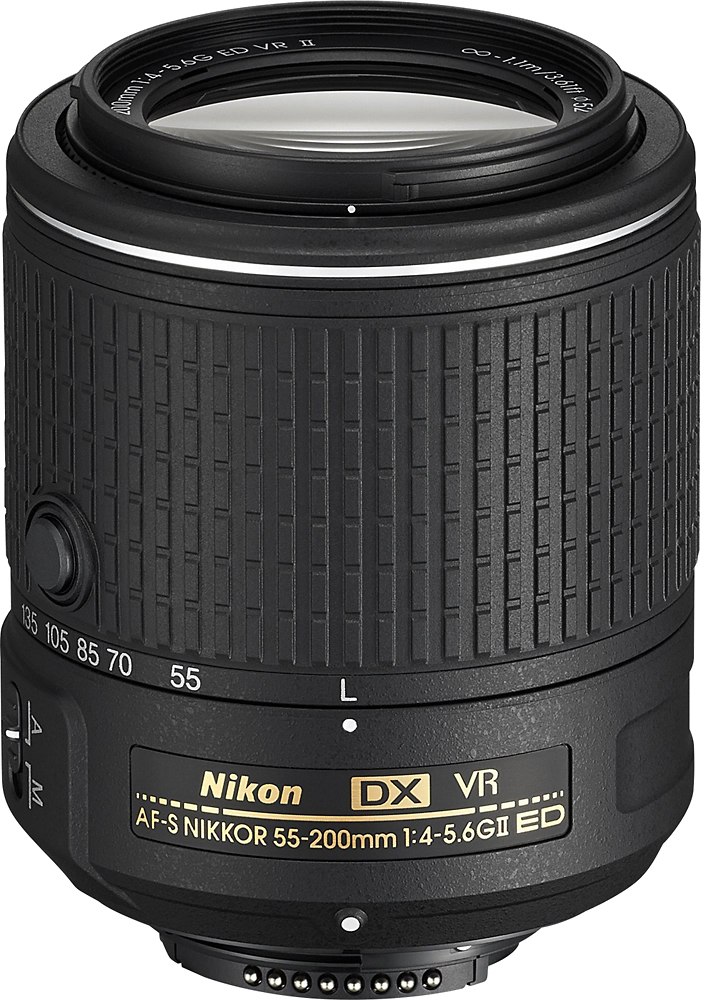 Best Buy: Nikon D3300 DSLR Camera with 18-55mm and 55-200mm VR II