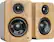 Front. Kanto - YU2 Powered Desktop Speakers (2-Piece) - Bamboo.