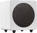 Angle. Kanto - sub8 8" 120W Powered Subwoofer - Gloss White.