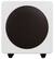 Front. Kanto - sub8 8" 120W Powered Subwoofer - Gloss White.
