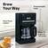 Brew Your Way
- Brew Pause system
- Programmable Timer
- Brew 1-4 cups or a full carafe
