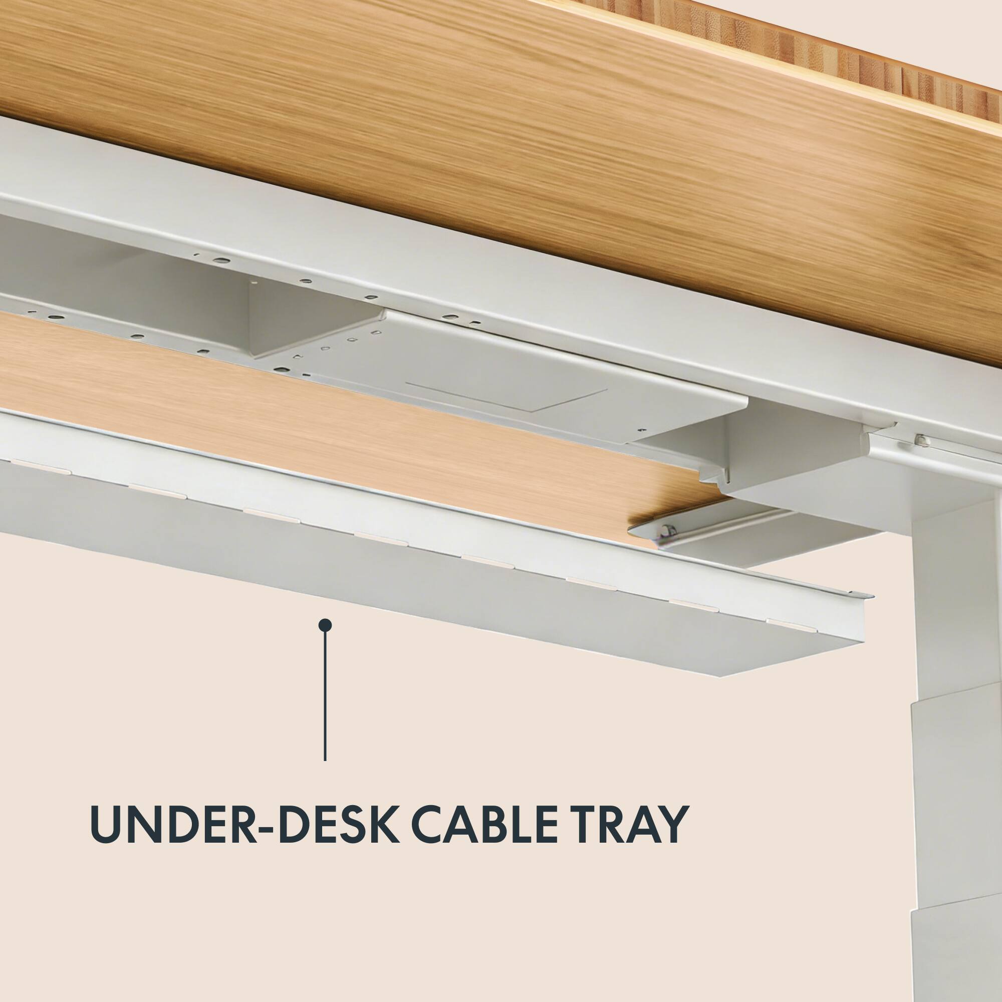 UNDER-DESK CABLE TRAY