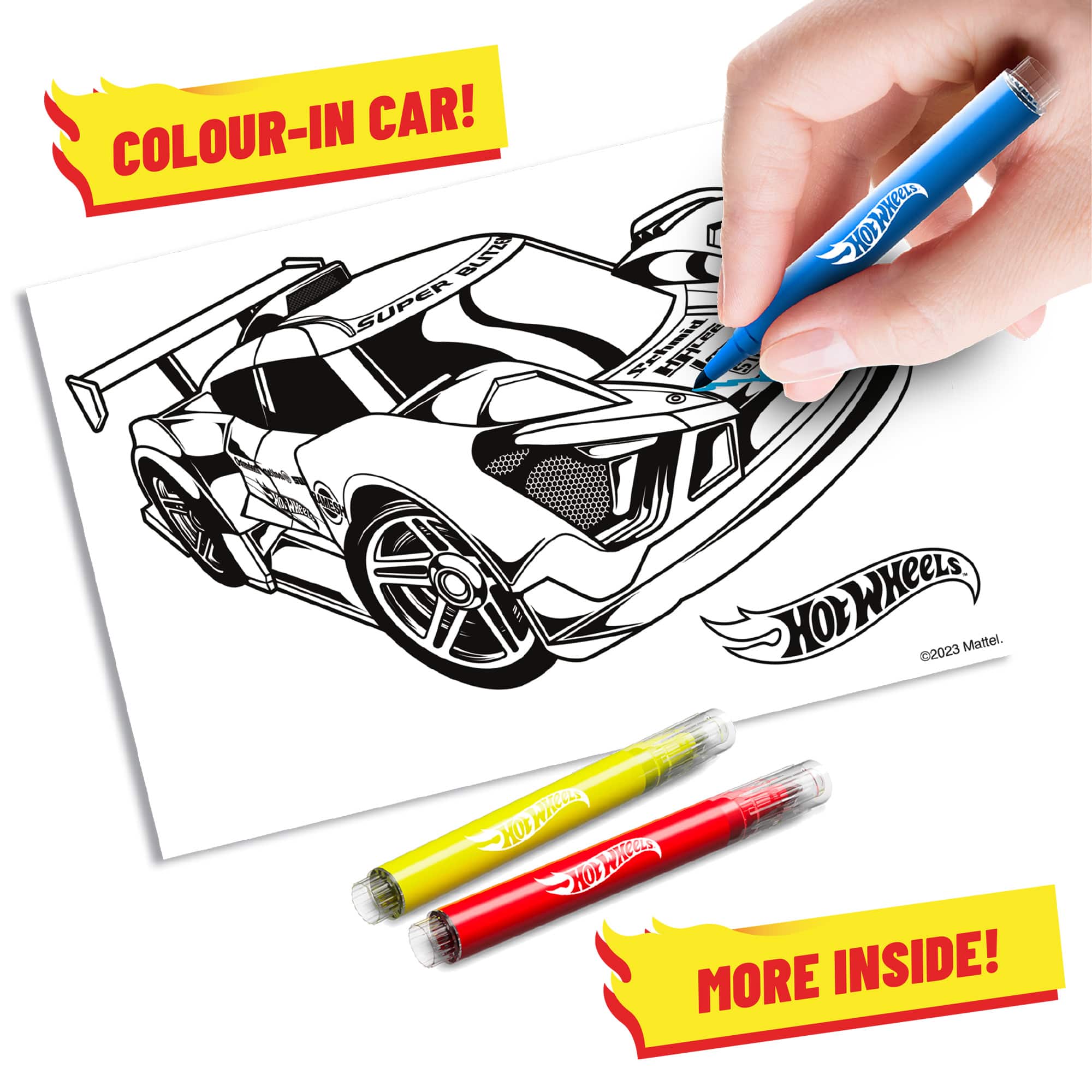 BLADEZ - Hot Wheels Sticker Activity Set (6 Pack)