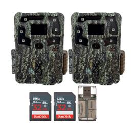 Browning - Strike Force Pro X 1080 Trail Camera with 32GB, and SD Card (2-Pack)