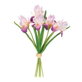 BreeBe - Purple Iris Floral Bundle (Set of 2) - Pruple, Green