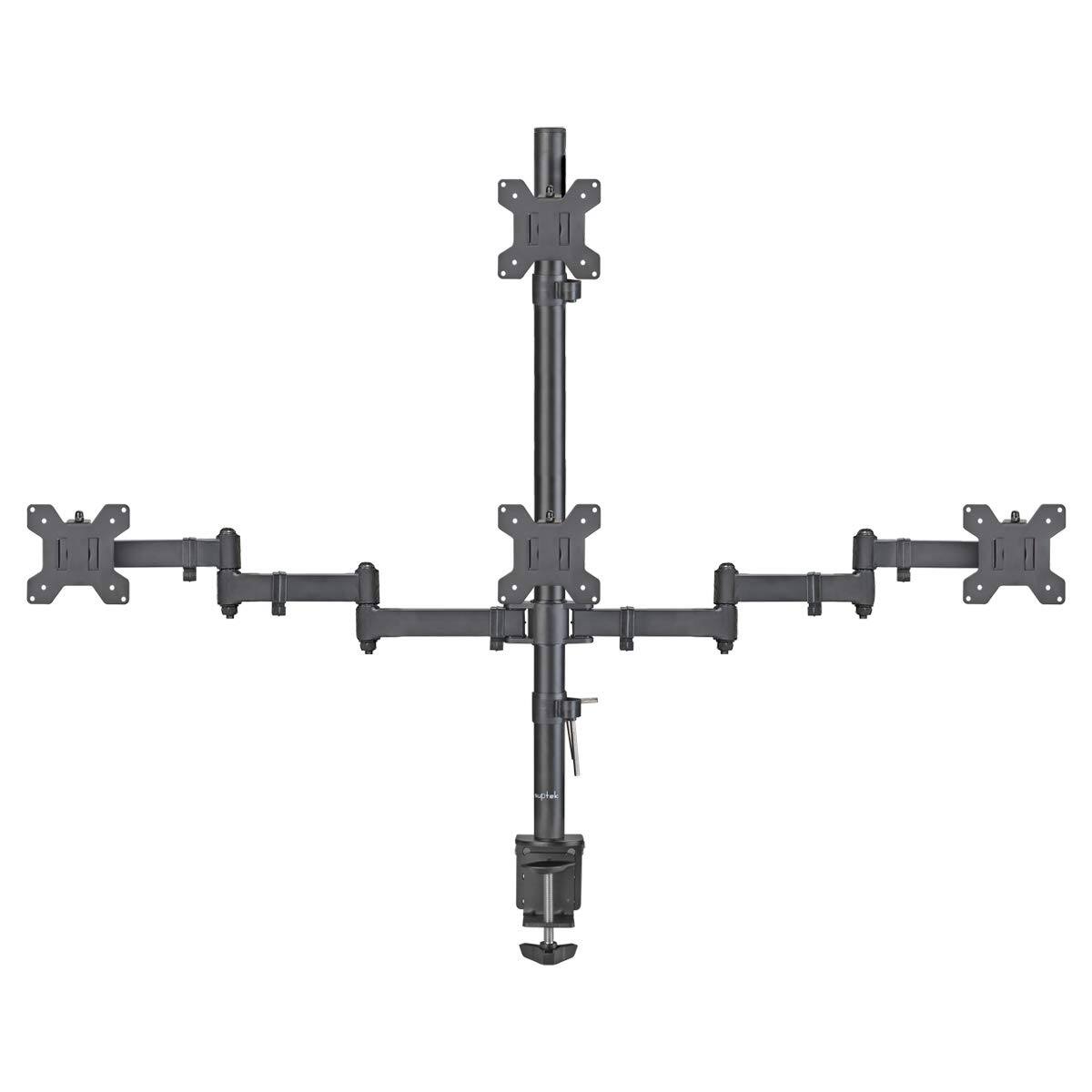 4 monitor plates - desk clamp