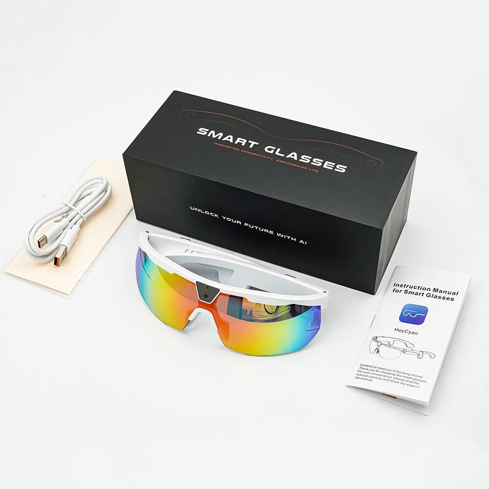 SMART GLASSES  
INNOVATIVE CONNECTIVITY EMPOWERING LIFE  
UNLOCK YOUR FUTURE WITH AI  

Instruction Manual for Smart Glasses  
HeyCyan