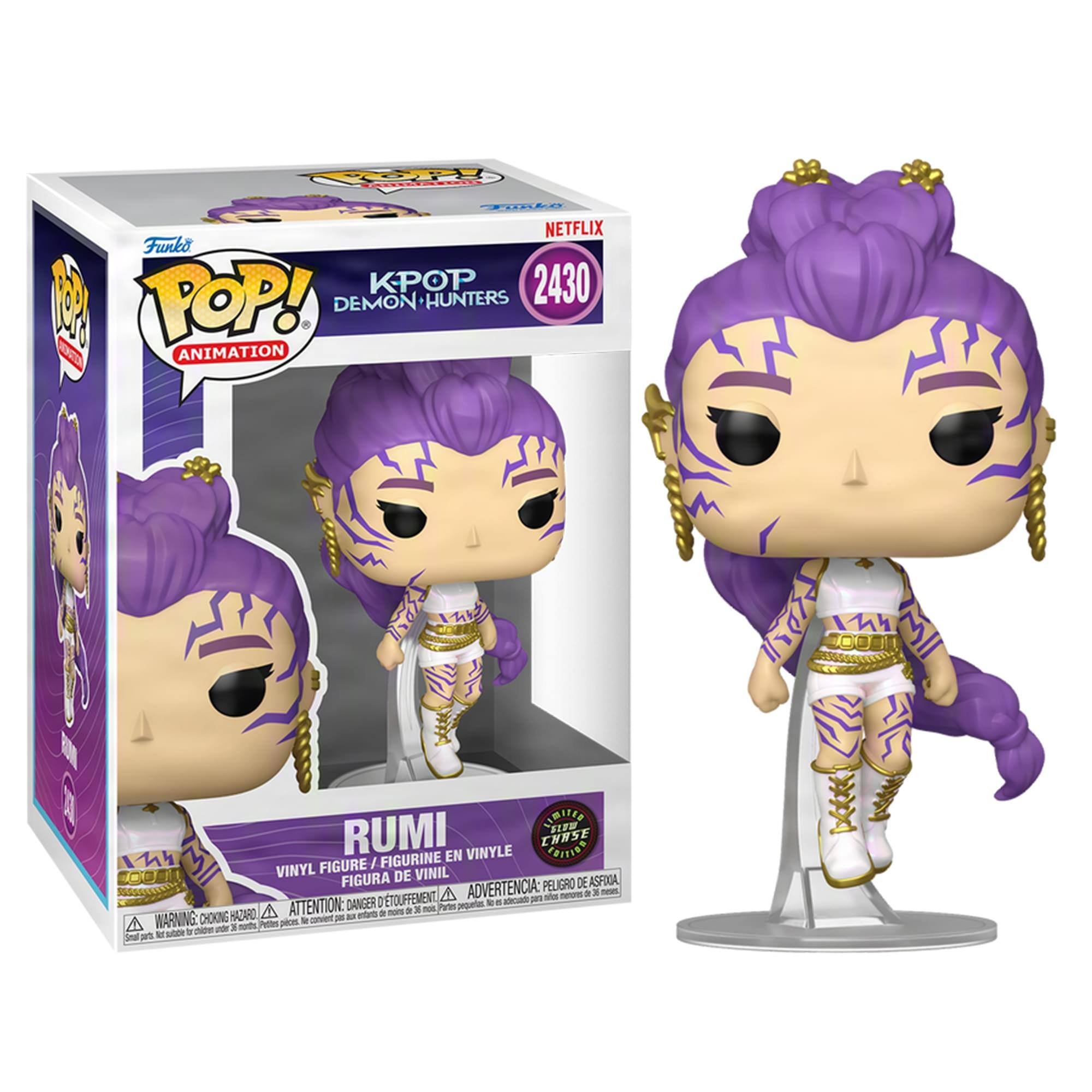 K-Pop Demon Hunters Funko POP Animation | Rumi Chase - Purple