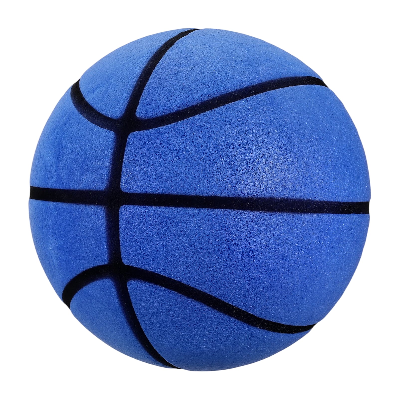 "Unique Bargains - Silent Basketball Size 7 (9.4"") Quiet Basketball High Density Foam No Noise 3D Groove Bouncing Ball with Net Bag - Blue" price history on PriceWatchPro