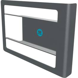 Heckler Design - Mounting Enclosure for iPad (7th Generation), iPad (8th Generation), iPad (9th Generation) - Gray - Black