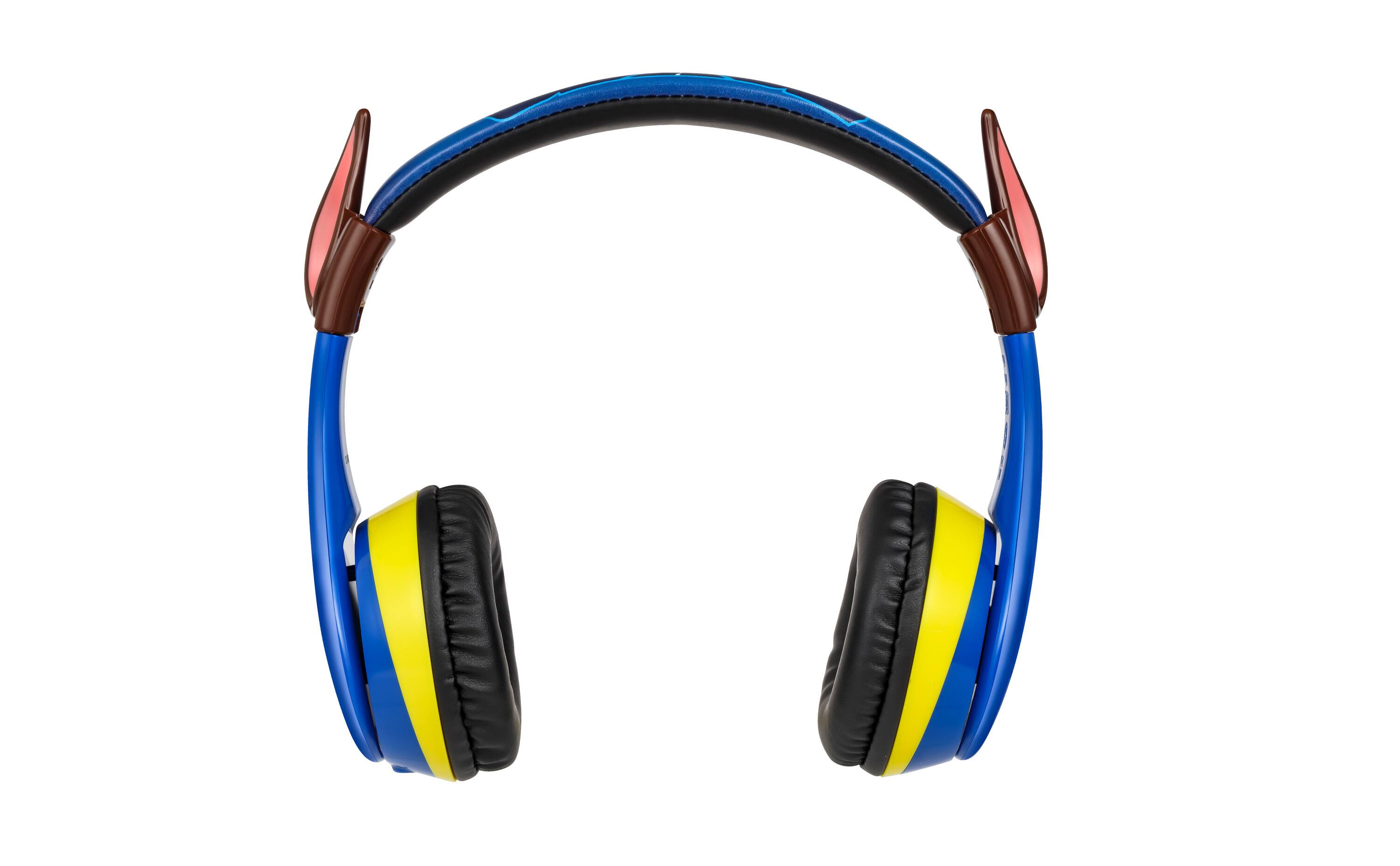 Left. eKids - eKids Paw Patrol Chase Bluetooth Headphones for Kids, Wireless Headphones for School, Home, or Travel - Multicolor.