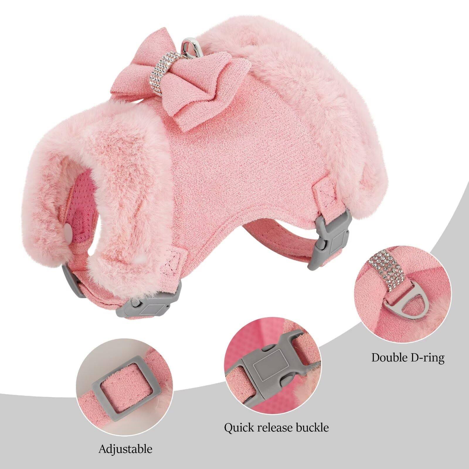 - Double D-ring
- Adjustable
- Quick release buckle