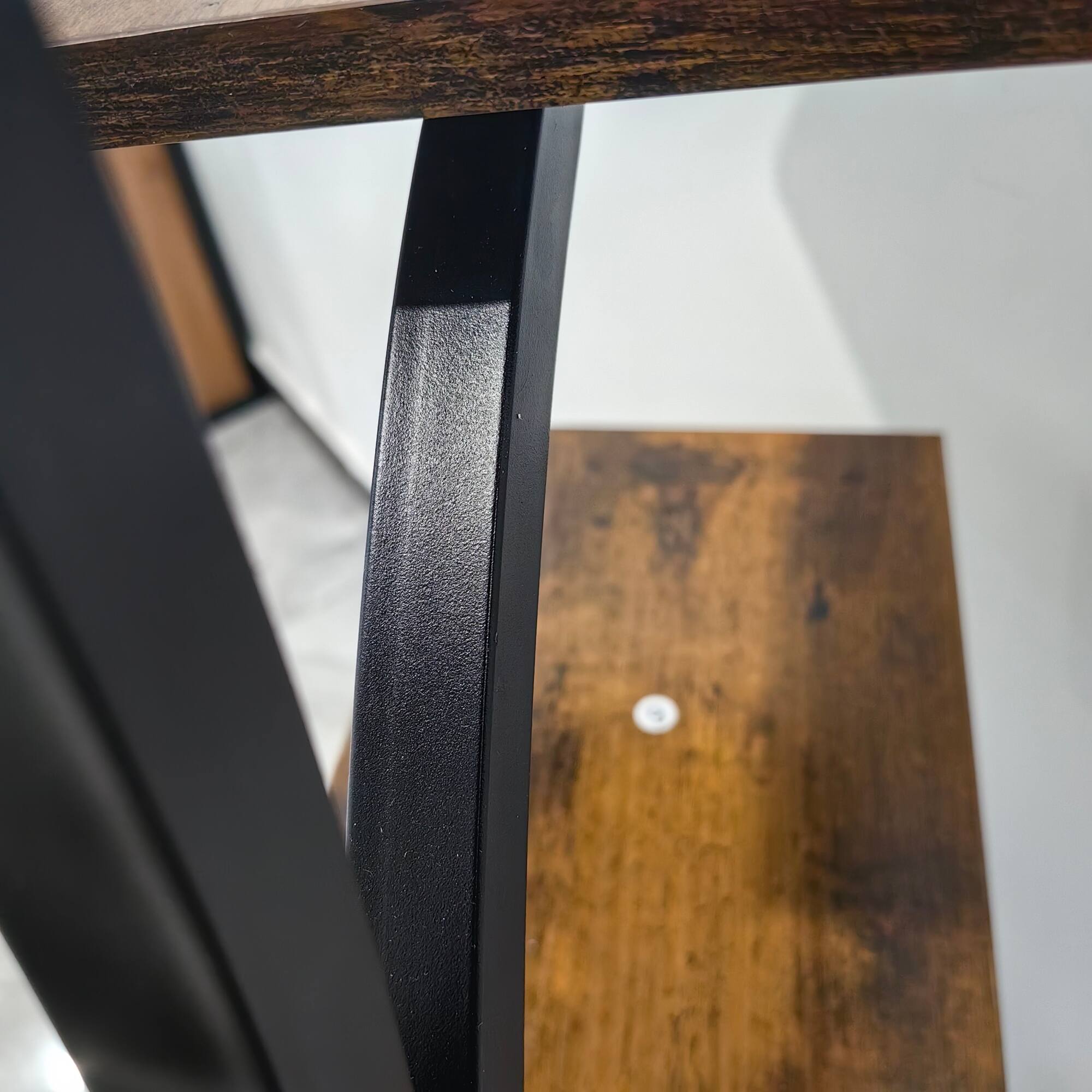 Alt View 6. GOODSILO - Tall Indoor Plant Stand with Integrated Grow Lights, Multi-Tier Corner Shelf for Home and Garden Decor - Deep Rustic Brown.