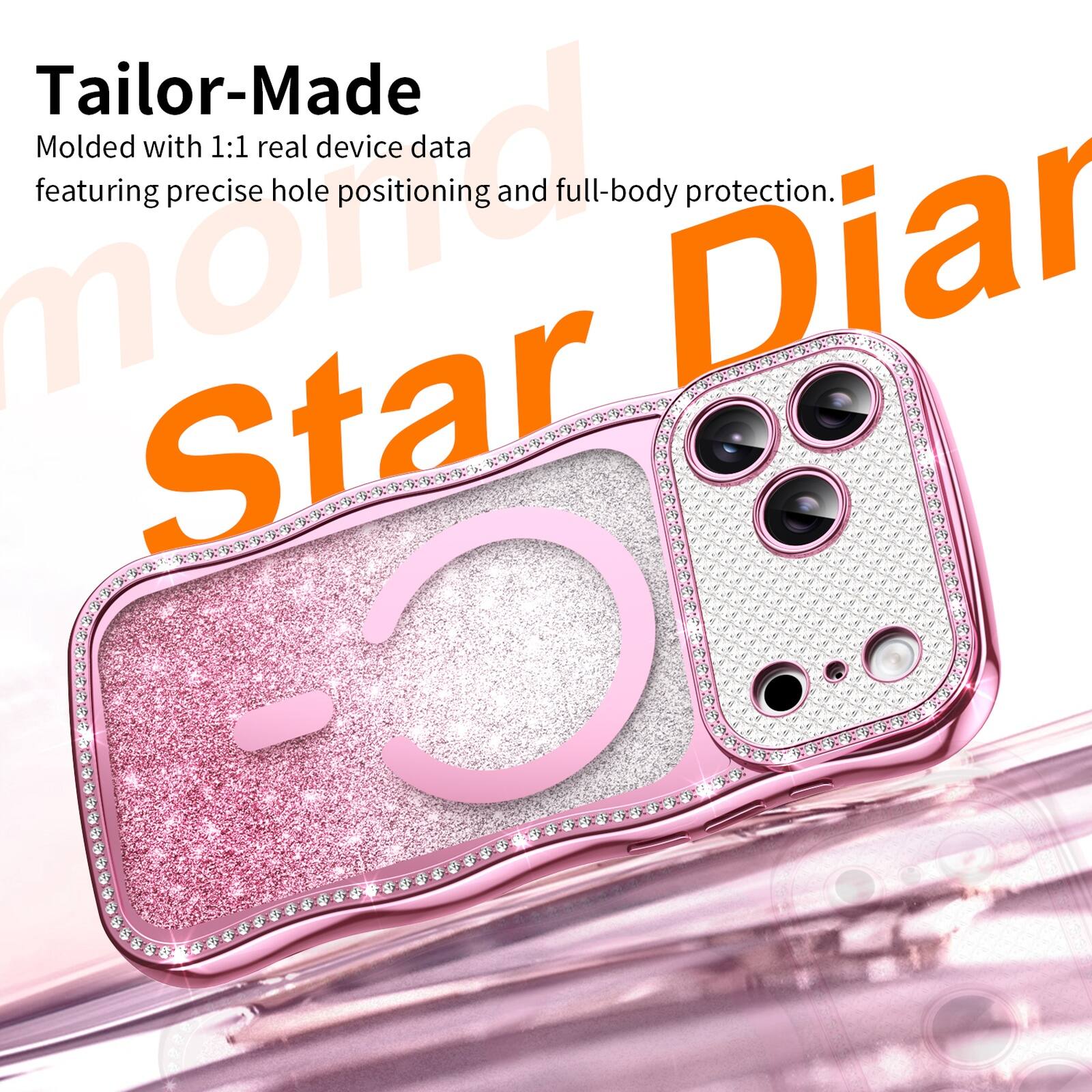 Tailor-Made  
Molded with 1:1 real device data featuring precise hole positioning and full-body protection.  
Star Diary