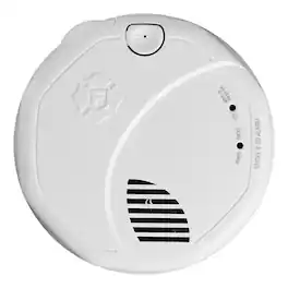 First Alert - SMCO500V Interconnect Battery-Operated 2-in-1 Smoke and CO Alarm, Voice and Location Alerts - White