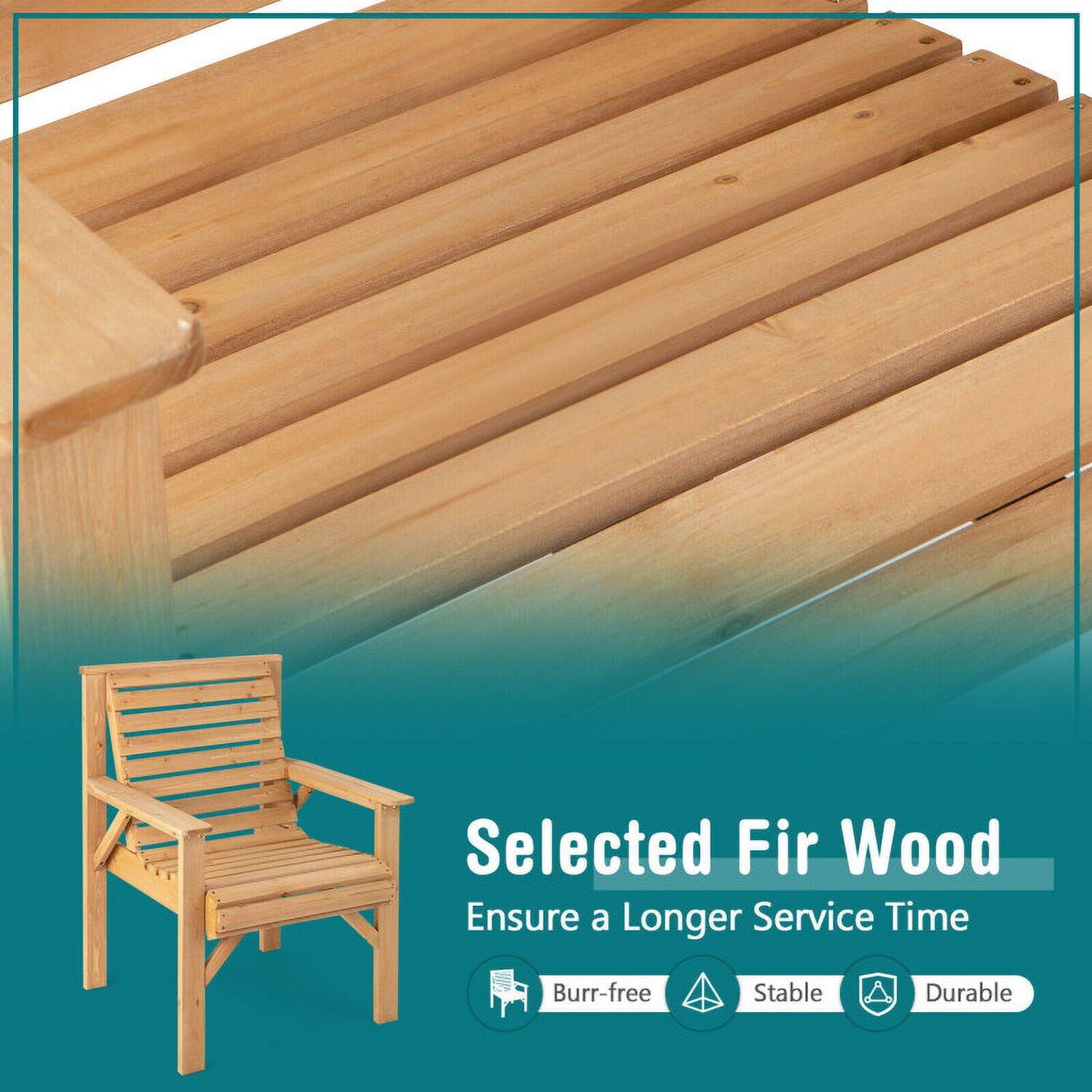 Selected Fir Wood  
Ensure a Longer Service Time  
Burr-free  
Stable  
Durable