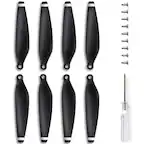 Front. Ruko - U11MINI / U11MINI 4K Drone Propellers, 4 Replacement Rotor Blades, Durable & Lightweight Spare Props, Easy to Install - Black.