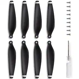 Ruko - U11MINI / U11MINI 4K Drone Propellers, 4 Replacement Rotor Blades, Durable & Lightweight Spare Props, Easy to Install - Black