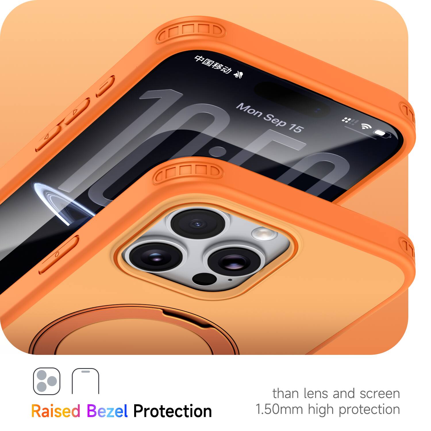 0R Mon 1 Sep 15 N Raised Bezel Protection than lens and screen 1.50mm high protection
