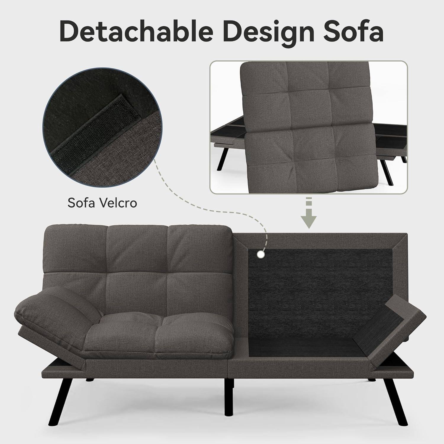 Detachable Design Sofa, Sofa Velcro