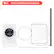 LG Front Load Washer Dimensions
- Height (H): 39"
- Width (W): 27"
- Depth (D): 30 1/4"
- Clearance (C): 4"
- Overall Depth: 55"