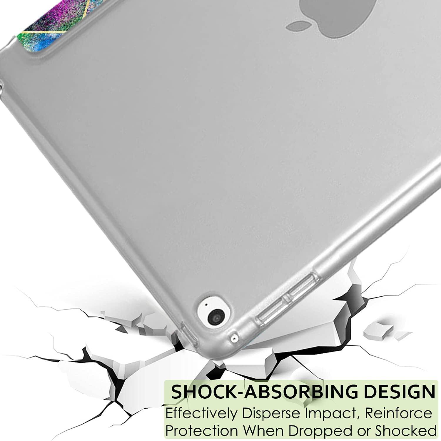SHOCK-ABSORBING DESIGN  
Effectively Disperse Impact, Reinforce Protection When Dropped or Shocked