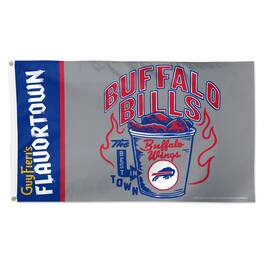 Guy Fieri's Flavortown - Buffalo Bills NFL x Guy Fieri-s Flavortown 3' x 5' One-Sided Deluxe Flag - Multicolor