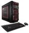 CybertronPC - Flux Desktop - Intel Core i7 - 16GB Memory - 3TB Hard Drive + 400GB Solid State Drive - Red-Front_Standard