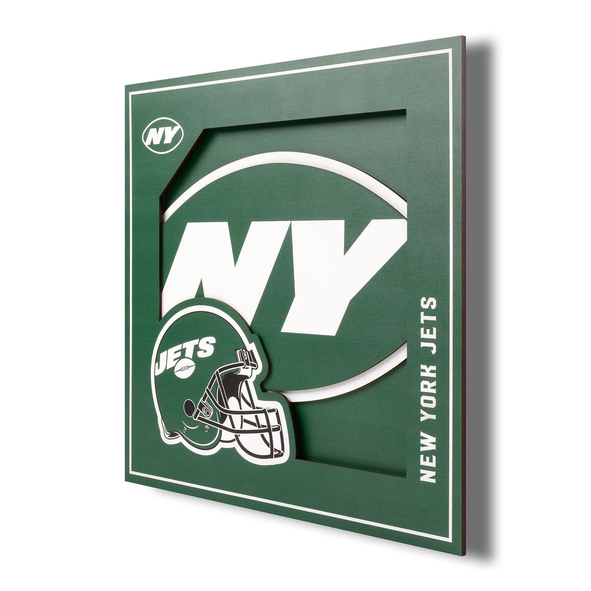 YouTheFan - 12'' x 12'' 3D Logo Wall Art - Multicolor price history on PriceWatchPro