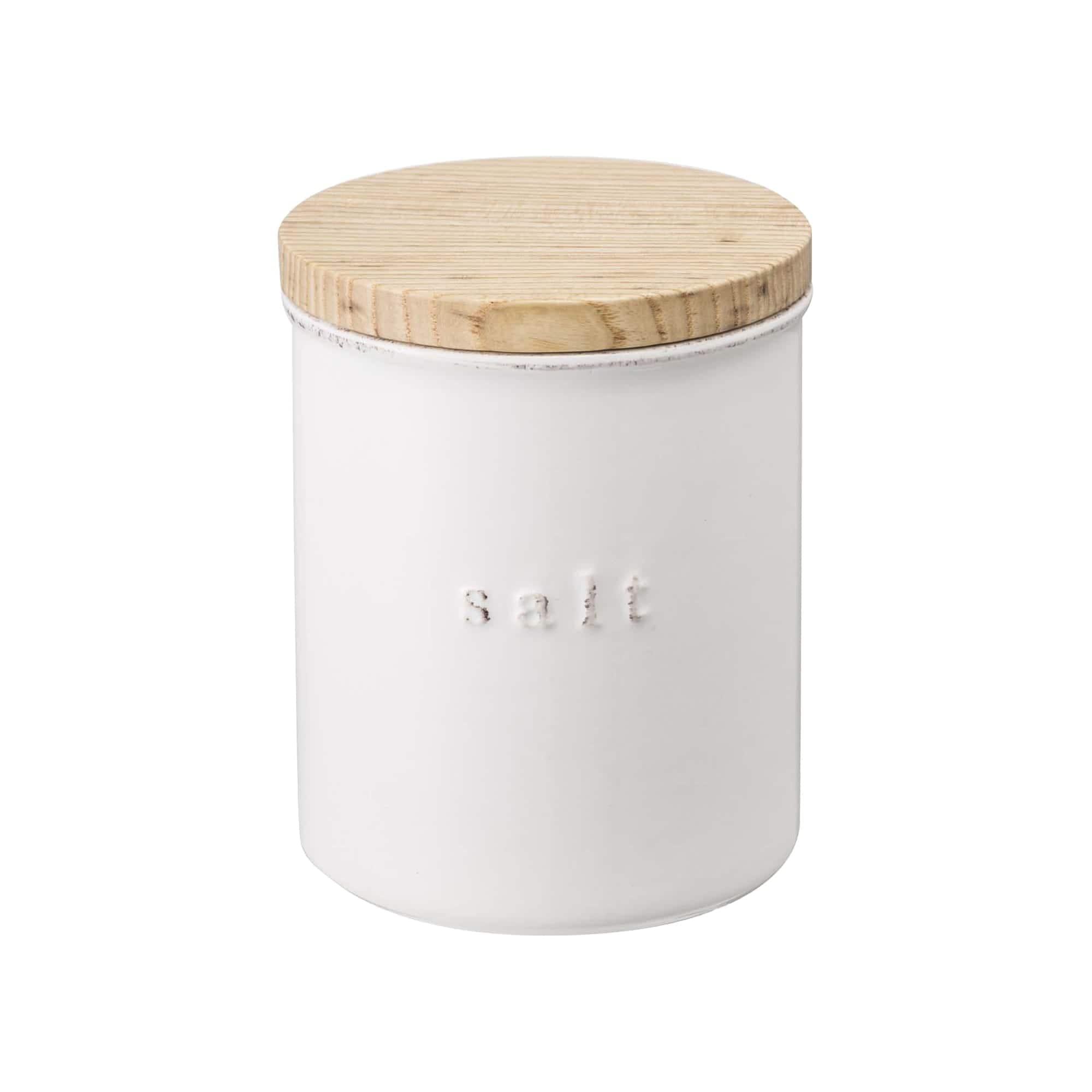 Yamazaki Home - Ceramic Canister - Four Styles - White