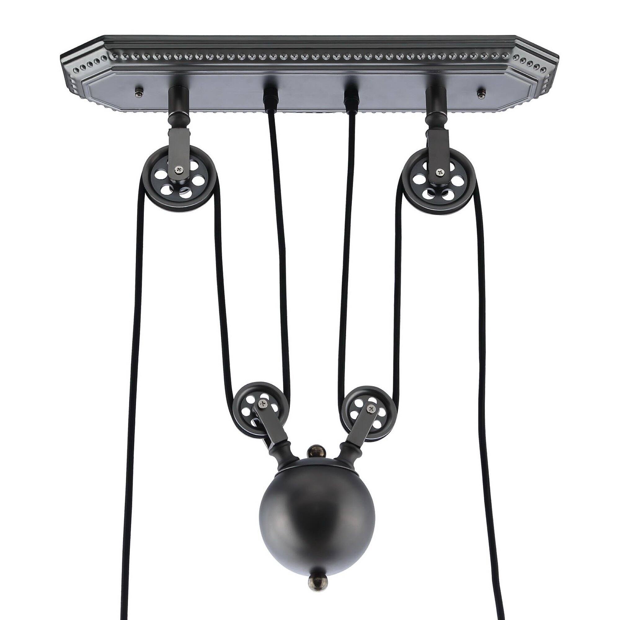 Back. Modway - Innovateous Ceiling Fixture by Modway - Silver.